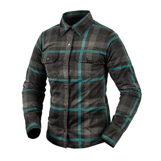 RJAYS Regiment 2 Ladies Motorcycle Riding Shirt - Black / Teal