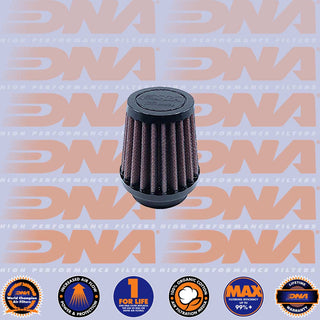 DNA POD Air Filter - Rubber Top Round Clamp On 40mm Inlet 60mm Length