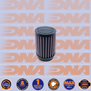 DNA POD Air Filter - Rubber Top Round Clamp On 43mm Inlet 118mm Length