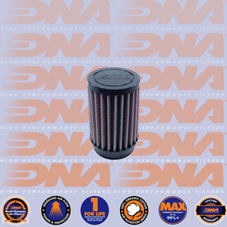 DNA POD Air Filter - Rubber Top Round Clamp On 43mm Inlet 127mm Length