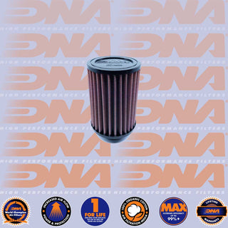 DNA POD Air Filter - Rubber Top Round Clamp On 60mm Inlet 73mm Length