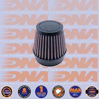 DNA POD Air Filter - Rubber Top Round Clamp On 60mm Inlet 87mm Length