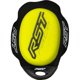 RST Factory TPU Knee Sliders Reverse Velcro - Fluoro Yellow