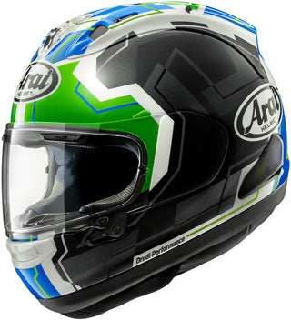 Arai RX-7V Evo JR 65 Green Helmet