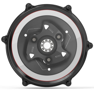Rizoma Ducati Clutch Cover Kit ZDM181B - Black/Black