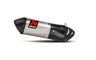 Akrapovic Slip-On Exhaust System S-D12SO6-HAPT For Multistrada 1200 - Titanium - MotoHeaven