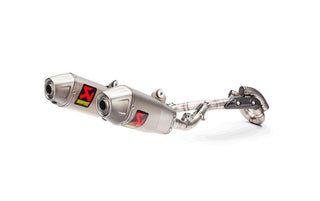 Akrapovic Honda CRF450R / 450RX 17-19, CRF450R / 450RX 20-20 Evolution Line Exhaust System (Titanium) - S-H4MET15-CIQTA