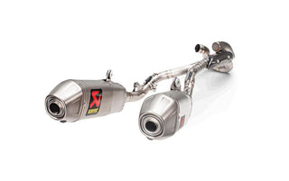 Akrapovic Honda CRF450R / 450RX 17-19, CRF450R / 450RX 20-20 Evolution Line Exhaust System (Titanium) - S-H4MET15-CIQTA