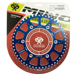 Mino 50 Tooth KTM / Husqvarna/ Gasgas / Husaberg - Alloy Rear Sprocket - Blue