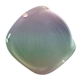 Scorpion 3 Stud Bubble Visor - Light Tint With Rainbow Mirror