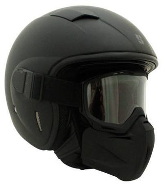 Scorpion Gangster Helmet - Matt Black