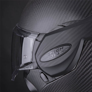 Scorpion EXO Tech Evo Carbon Solid Helmet - Matte Black