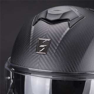 Scorpion EXO Tech Evo Carbon Solid Helmet - Matte Black
