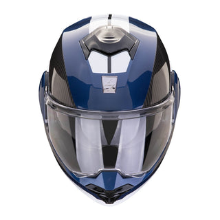 Scorpion EXO Tech EVO Team Helmet - Blue/Black/White