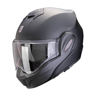 Scorpion EXO Tech EVO Pro Solid Helmet - Matt Pearl Black