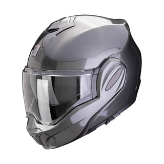Scorpion EXO Tech EVO Pro Solid Helmet - Metel/Grey