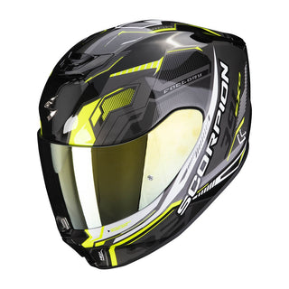 Scorpion EXO EXO-391 Haut Helmet - Black/Silver/N-Yellow