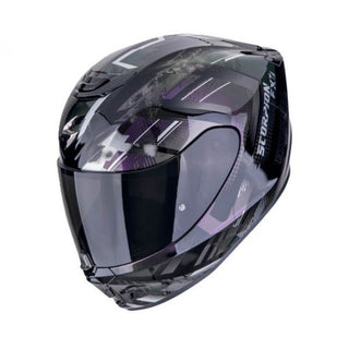 Scorpion EXO 391 Clutter Helmet - Black/Chameleon