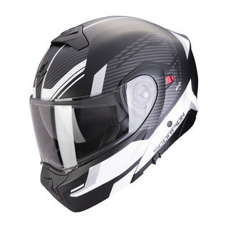 Scorpion EXO Exo-930 Evo Sikon Helmet - Matte Black/Silver/White