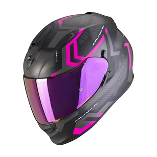 Scorpion EXO Exo-491 Spin Helmet - Matte Black/Pink