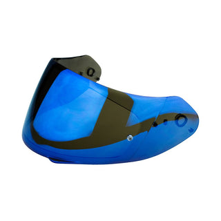 Scorpion EXO - KDF14-3, ELIP-TEC Shield Mirror Maxvision Ready - Blue