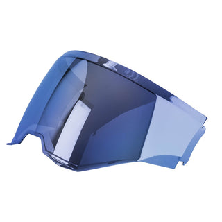 Scorpion Exo KDF18-1 Exo-Tech/Carbon Shield Mirror - Blue