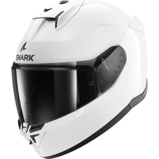 Shark D-Skwal 3 Blank Full Face Helmet - White