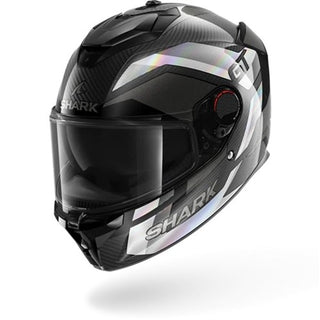 Shark Spartan GT Pro Ritmo Full Face Helmet - Carbon Anthracite/Iridescent