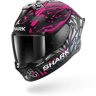 Shark Skwal Cup Replica Redding Full Face Helmet - Matte Black/Violet/Blue