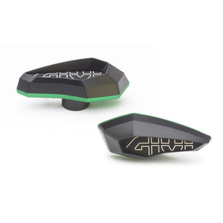 GIVI SLD01GR FRAME SLIDERS - GREEN (PAIR) (*REQUIRES SLD_ _ _ _KIT)