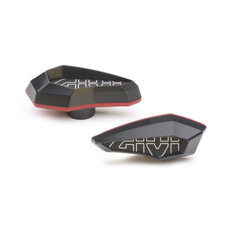 GIVI SLD01RE FRAME SLIDERS - RED (PAIR) (*REQUIRES SLD_ _ _ _KIT)