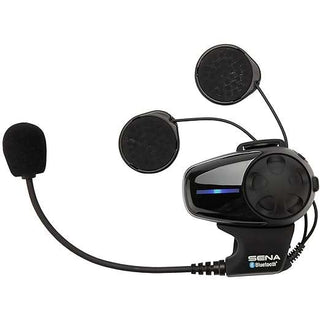 Sena SMH10 Motorcycle Bluetooth Headset & Intercom With BOOM mic - SINGLE Pack