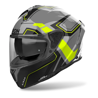 Airoh Spark 2 Dart Full Face Helmet - Yellow Gloss