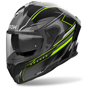 Airoh Spark 2 Shadow Full Face Helmet - Yellow Gloss