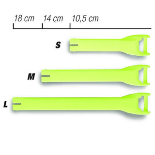 Forma Spare Strap -MED (14CM)  - Neon Fluro Yellow (Each)