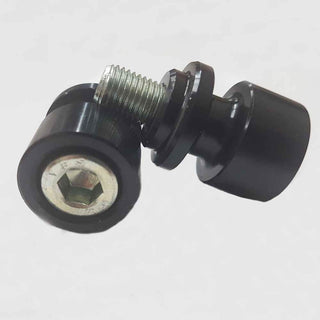 Oggy Knobbs Rear Pick Up Spools  M8 X 1.25 + 10mm Spacer - Black