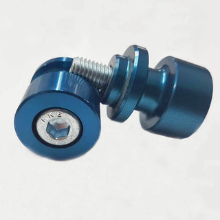 Oggy Knobbs Rear Pick Up Spools  M8 X 1.25 - Blue