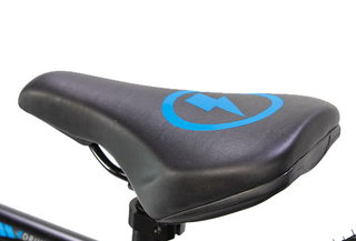 Stacyc Bolt Logo Saddle - Cyan