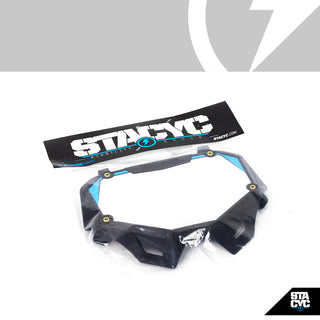 Stacyc Number Plate Kit - Black