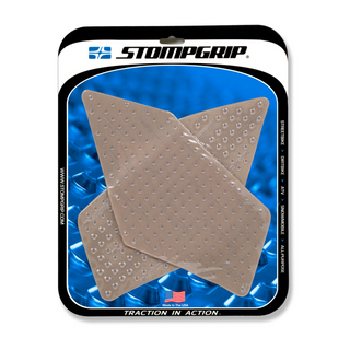 Stompgrip Volcano Tank Grips Clear for KTM 690 Duke 12-18/690 Duke R 13-17 - Clear