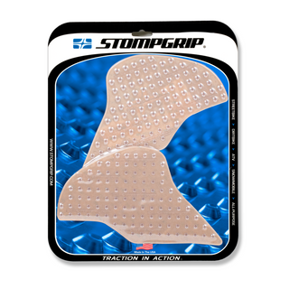 Stompgrip Volcano Tank Grips Clear for Yamaha Tracer 900 19/Tracer 900 GT 19 - Clear
