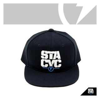 Stacyc Youth Snap Back Hat - Black