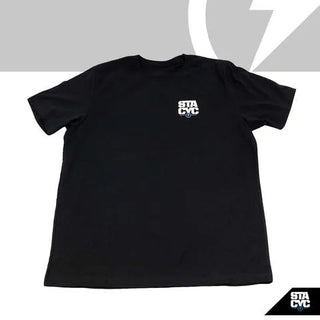 Stacyc Adult Stacked Logo T-Shirt - Black