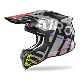 Airoh Stryker Brave Off Road Helmet - Gloss Grey