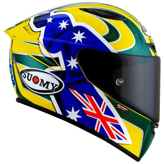 Suomy Track-1 E06 Bayliss Replica Helmet - Yellow