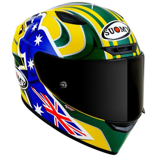 Suomy Track-1 E06 Bayliss Replica Helmet - Yellow