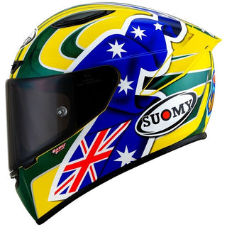 Suomy Track-1 E06 Bayliss Replica Helmet - Yellow