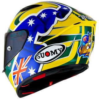 Suomy Track-1 E06 Bayliss Replica Helmet - Yellow