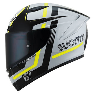 Suomy Track-1 E06 Ninety Seven Helmet - Grey-Yellow