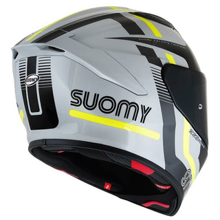 Suomy Track-1 E06 Ninety Seven Helmet - Grey-Yellow